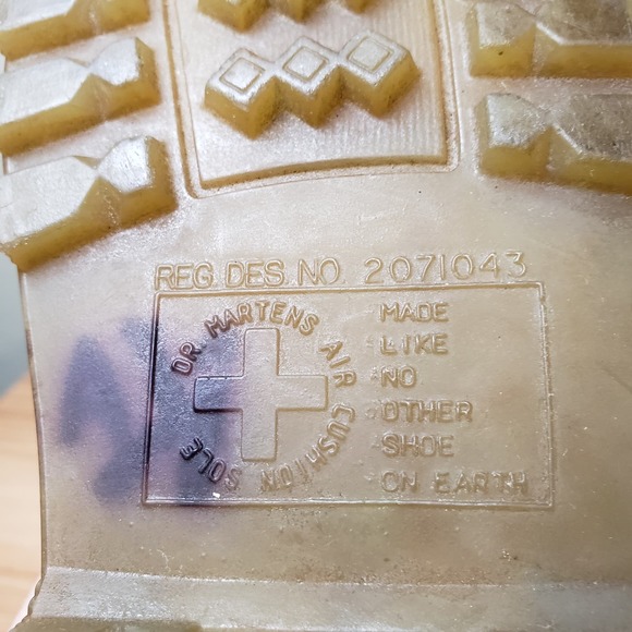 Dr. Martens Kids 13 Lace Up Leather Oxford Shoes Dark Brown Classic Academia‎ - Picture 7 of 9